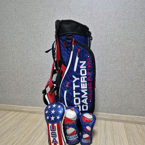 스카티카메론 2018라이더컵 스탠드백 골프백 드우유 커버세트
