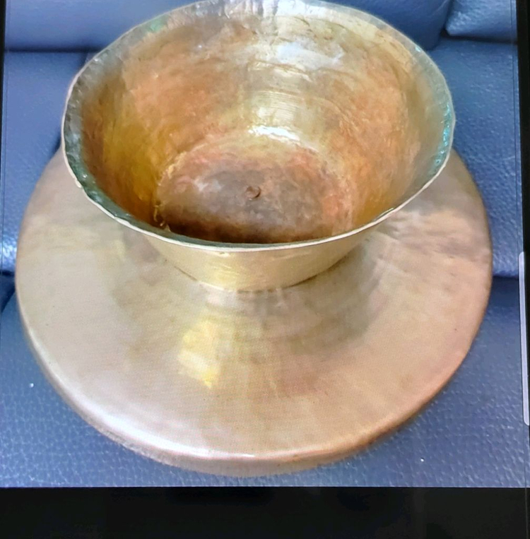 유기그릇 옛날방짜놋상 이미지