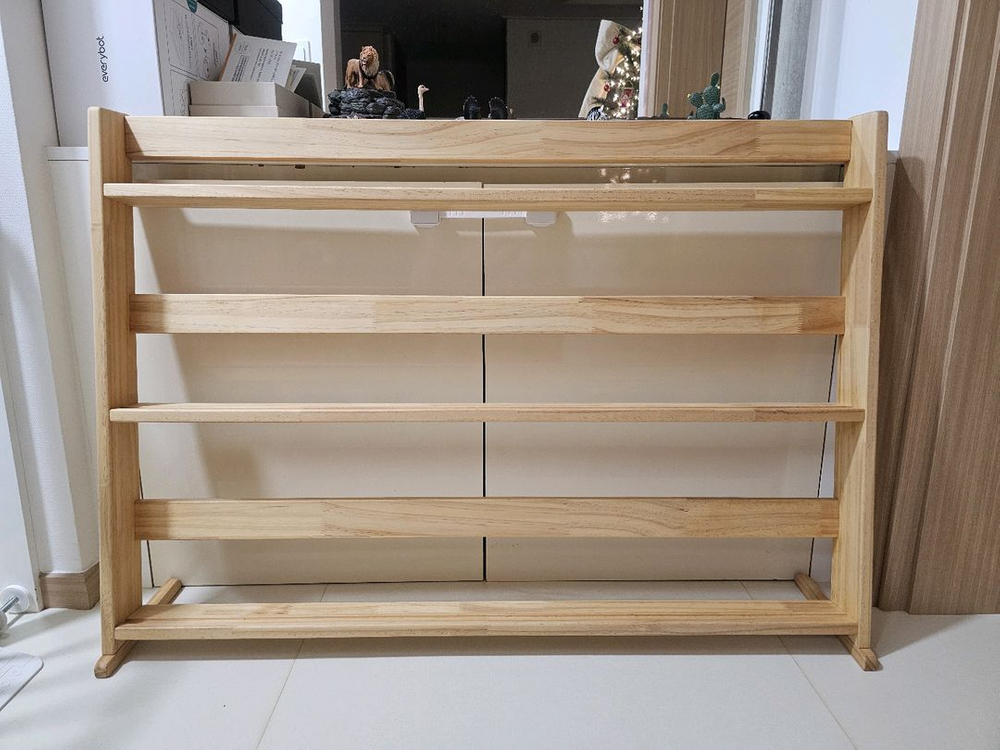 엉클딕슨 원목 전면책장--0