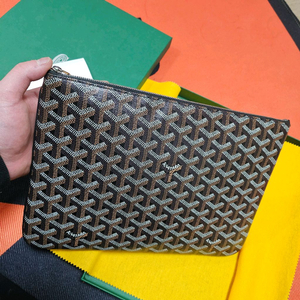 고야드 세나클러치 블랙mm 외부 새상품급