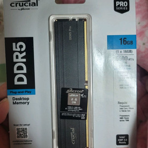 마이크론 ddr5 Pro 5600 16g 미개봉팝니다