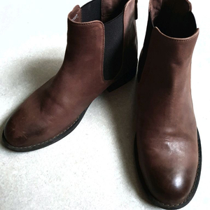 미소페 브라운 첼시 부츠235