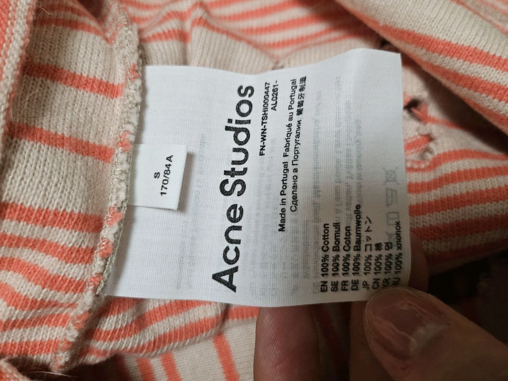 아크네스튜디오 럭비티 폴로 카라티 이미지