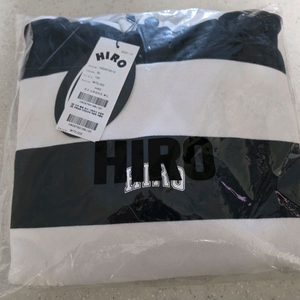 히로 로고 스트라이프 후드 120 구상 이미지