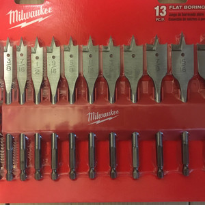 밀워키 보링기리 밀워키 스페이드비트세트 나비기리