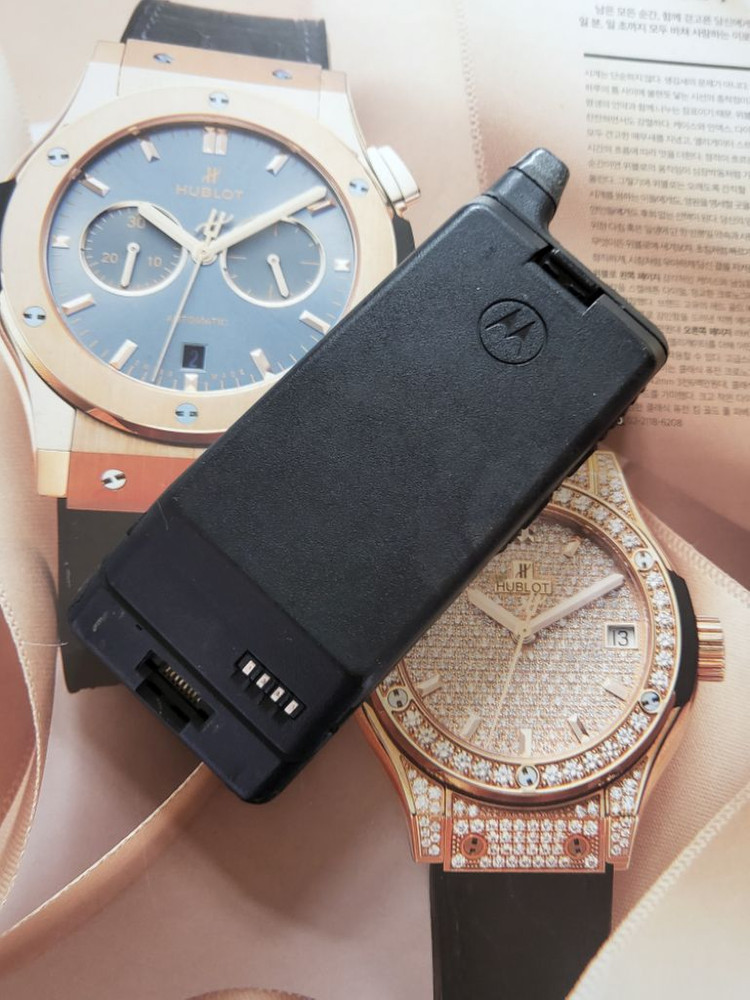 모토로라 마이크로택 1995년 레트로 이미지