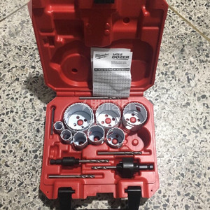 밀워키 홀쏘세트 바이메탈