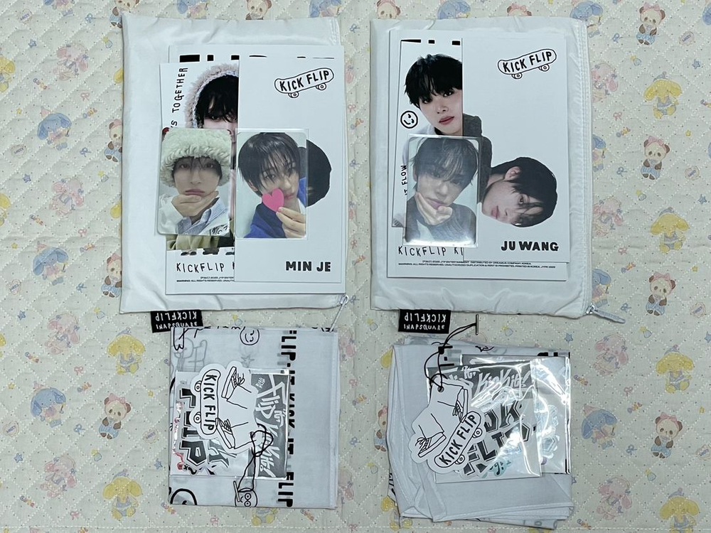 킥플립 굿즈 양도 이미지