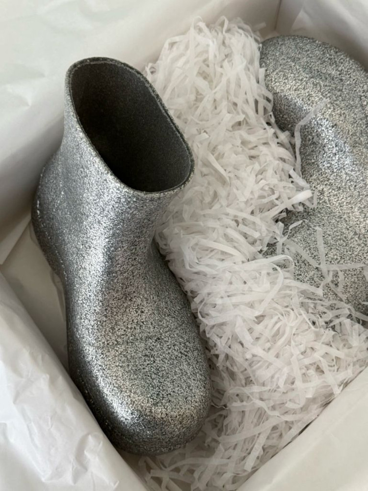 보테가 베네타 퍼들 글리터 부츠 35size 이미지