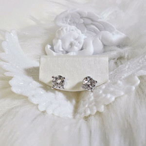 14k 랩다이아몬드 1캐럿 피어싱