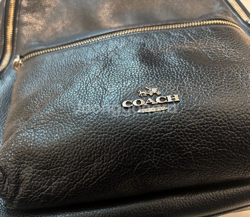 코치 정품 여성 가죽 백팩 가방--1