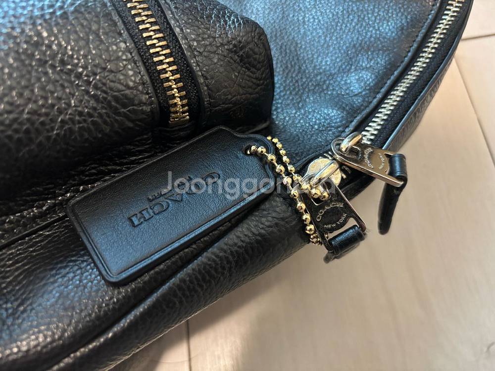 코치 정품 여성 가죽 백팩 가방--2