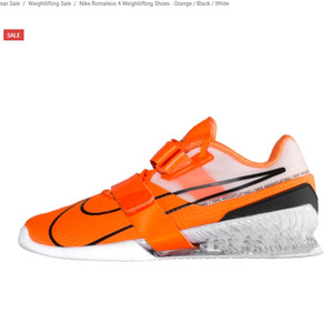 나이키 로말레오 역도화 전사이즈 이미지