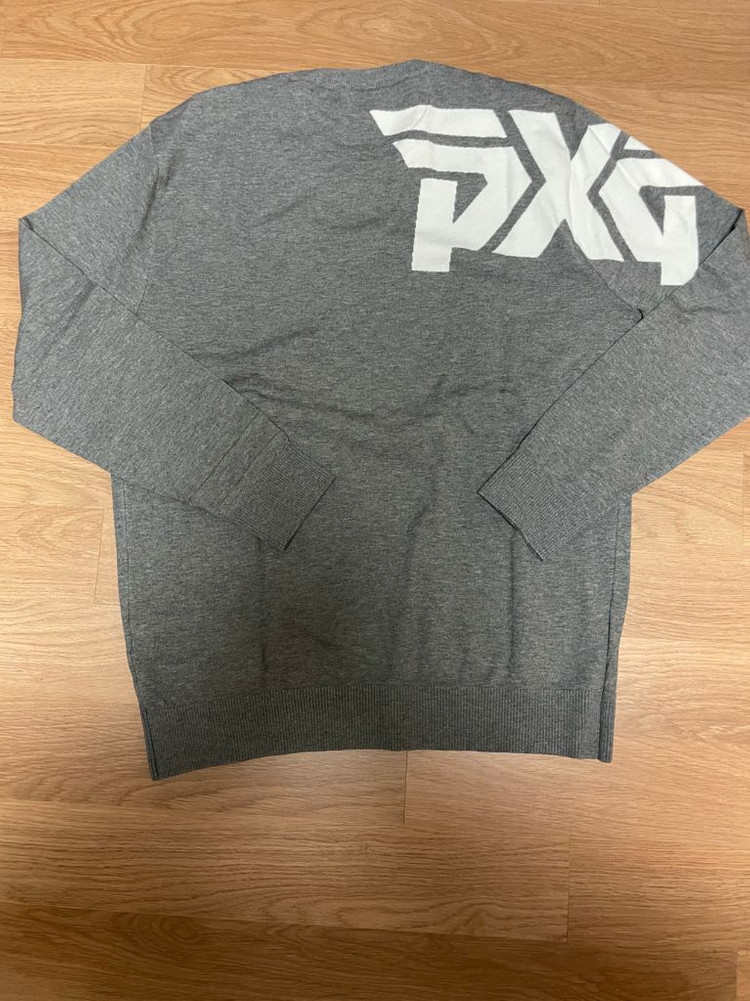 PXG 남성 빅로고 라운드 니트 2XL 판매합니다.--1