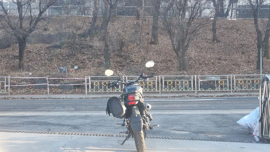 부캐너 125 20년식/1만대키로수/사이드백/블랙/급매 이미지