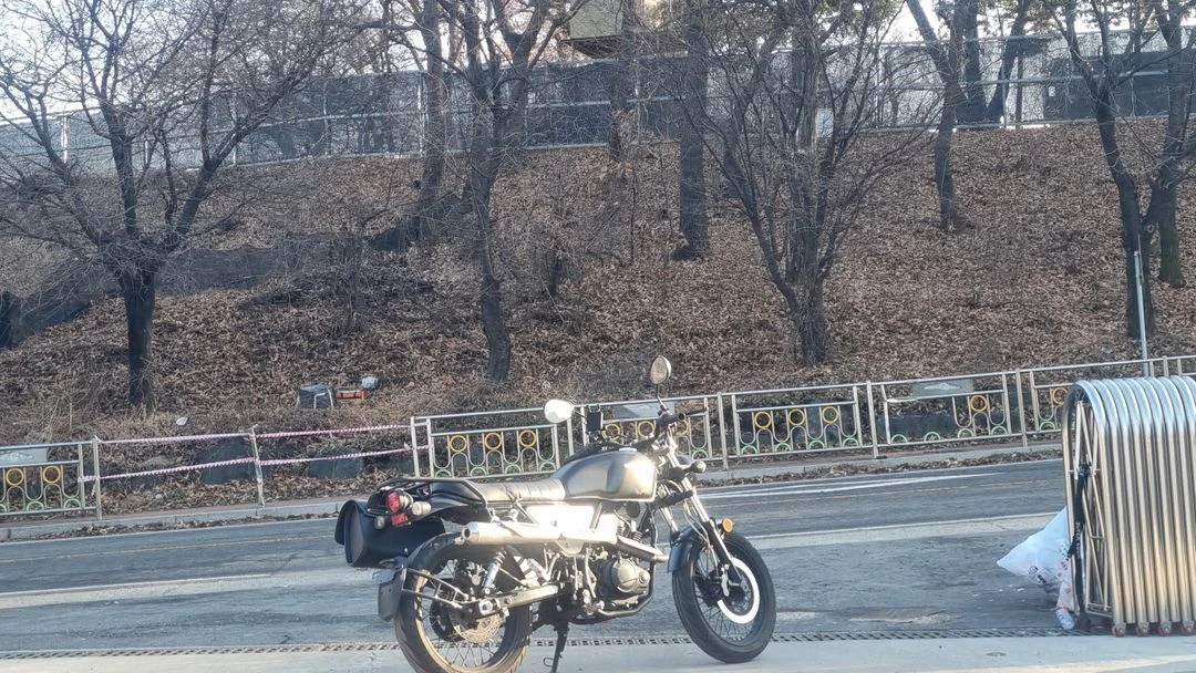 부캐너 125 20년식/1만대키로수/사이드백/블랙/급매 이미지