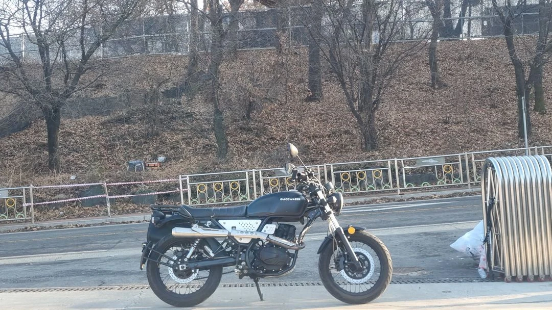 부캐너 125 20년식/1만대키로수/사이드백/블랙/급매 이미지