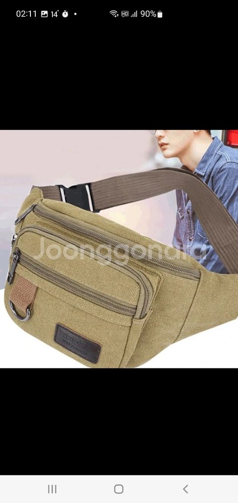 허리 힙색 아웃도어 허리가방 등산 낚시 캠핑 크로스백--0