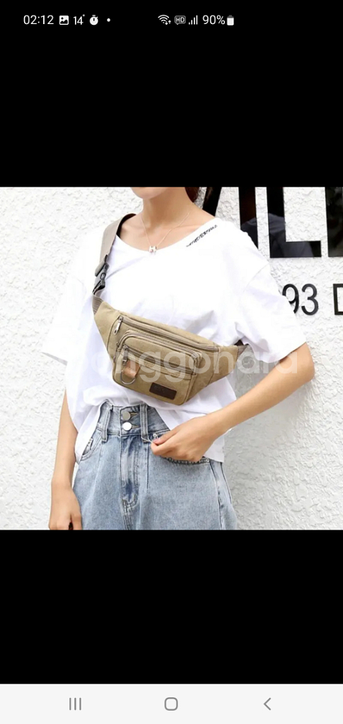 허리 힙색 아웃도어 허리가방 등산 낚시 캠핑 크로스백--4