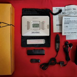 소니워크맨 WM-FX855 깨끗한 박스풀셋 정상작동품