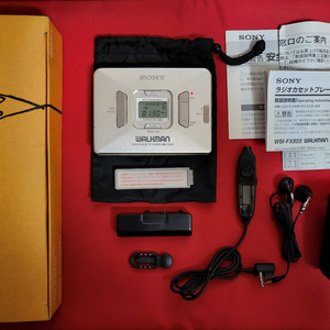 소니워크맨 WM-FX855 깨끗한 박스풀셋 정상작동품