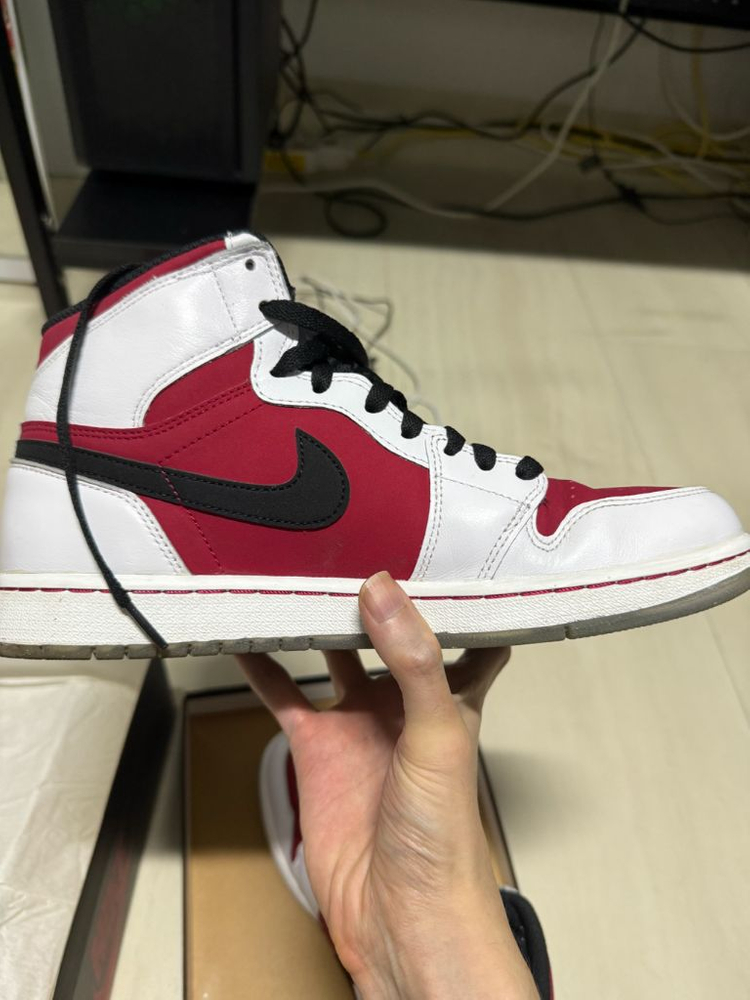 조던 1 레트로 카마인 og 2014 버전 275 사이즈 팔아요--1