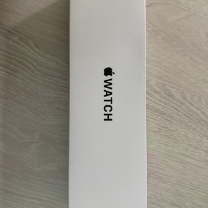 애플워치 SE2 44mm 스타라이트 박스풀셋 + 네이비스트랩 추가