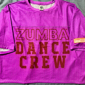 줌바 댄스웨어 상의 이미지