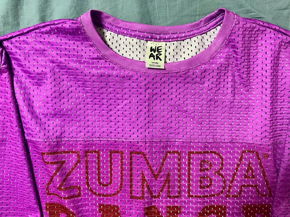 줌바 댄스웨어 상의 이미지