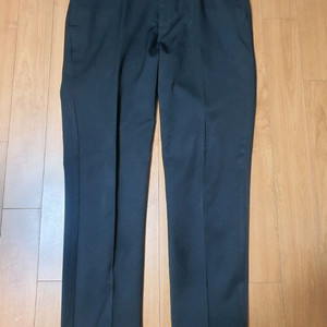 두께감 있는 검정 슬렉스 정장 바지 30 사이즈 이미지