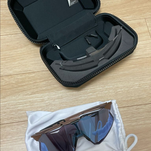 100% 하이퍼크래프트 크롬블루 러닝 선글라스