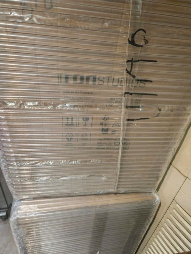 (묻따급처)아이언스튜디오 빽투더퓨처 3 디럭스 1/10 스테츄 미개봉 팝니다--1