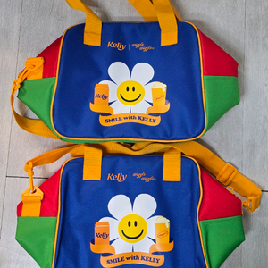 켈리 위글위글 콜라보 보냉백