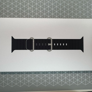 애플워치 블랙 내추럴 티타늄 오션 밴드 미개봉