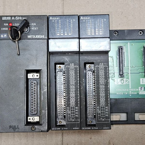 미쓰비시 PLC A1S61PN, A1SHCPU 외 세트 실사용품 일괄판매