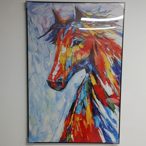 말그림 말액자 대형 그림 액자 유화 대형 인테리어 소품 이미지