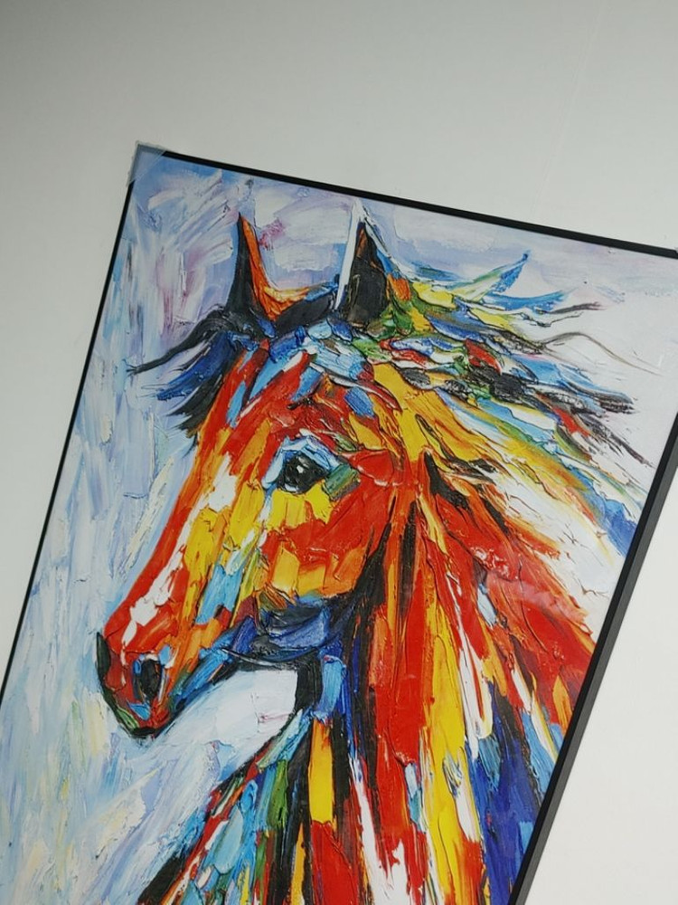 말그림 말액자 대형 그림 액자 유화 대형 인테리어 소품 이미지