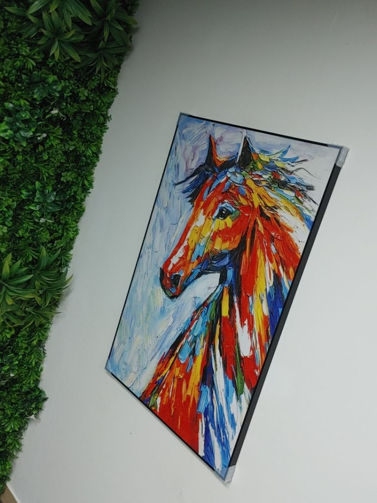말그림 말액자 대형 그림 액자 유화 대형 인테리어 소품 이미지