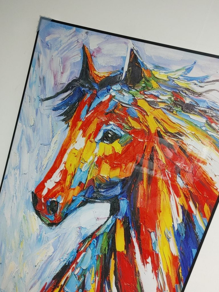 말그림 말액자 대형 그림 액자 유화 대형 인테리어 소품 이미지