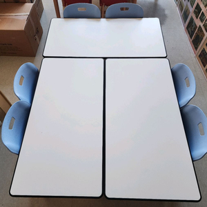 교연교구 우레탄 책상 의자세트 (6인용)