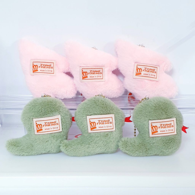 미니 돼지 뱀 동물 인형 동물원 키링 가방고리 볼체인 이미지