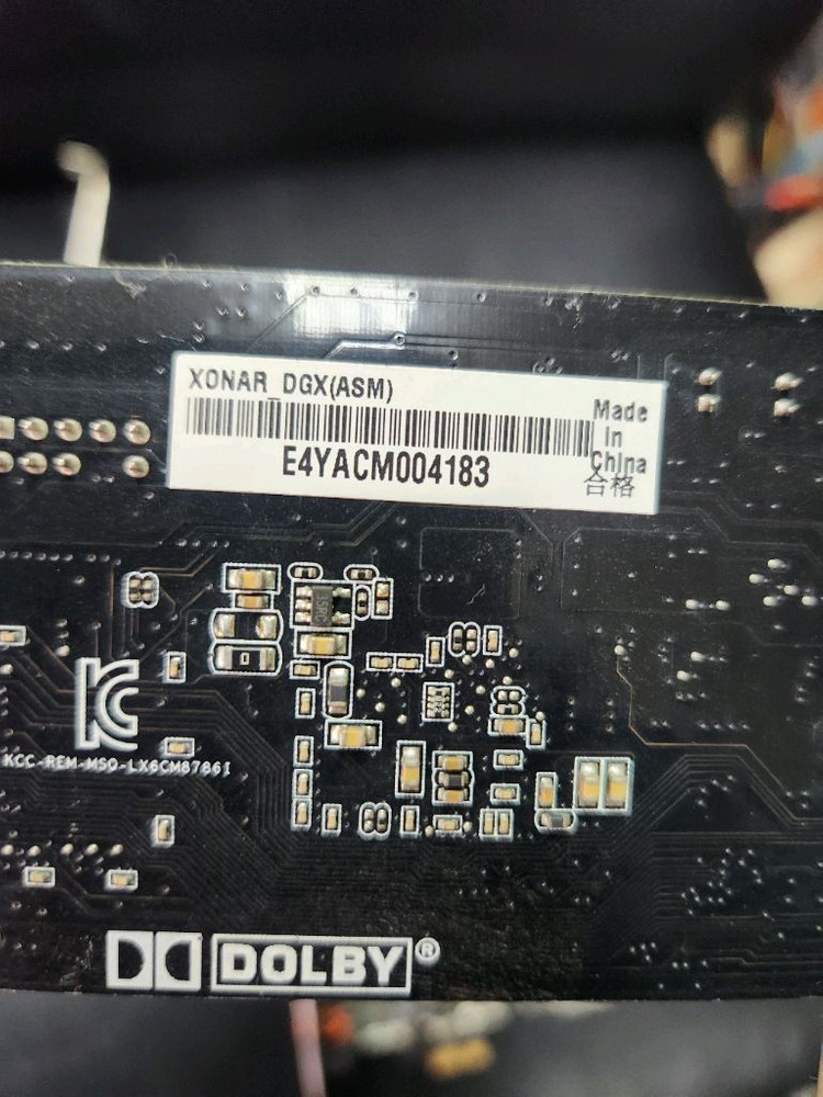 ASUS Xonar DGX 사운드카드--2