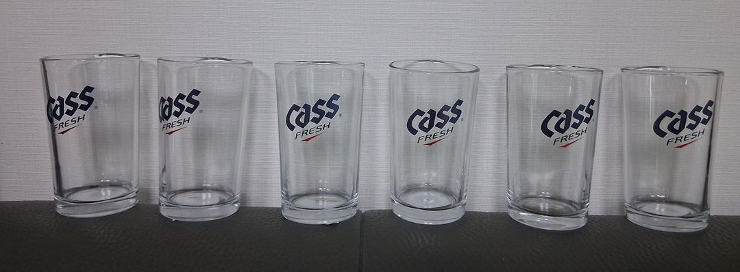 크러시맥주 박스 굿즈 & 맥주잔 소주잔 세트(새상품) 이미지