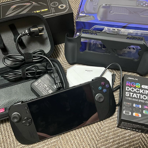 ASUS ROG Ally X 풀박스 및 악세서리