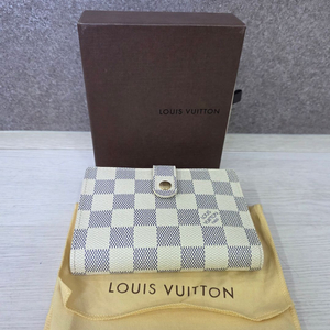 정품 루이비통 다미에 아주르 프렌치퍼스 중지갑