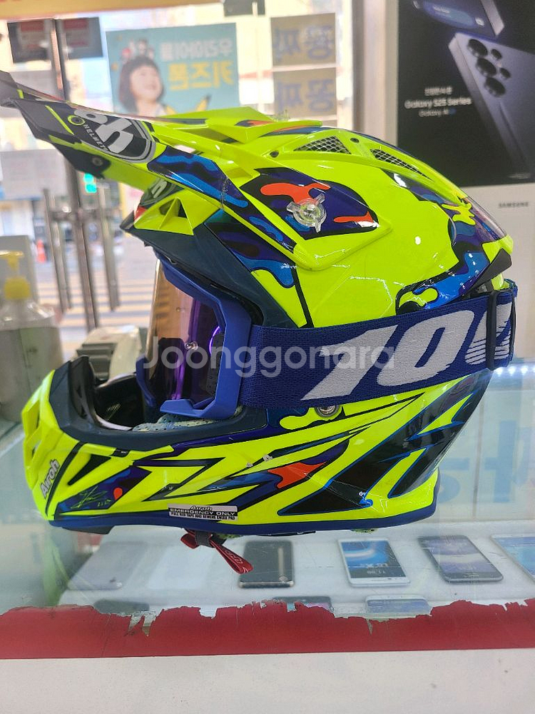 에어로 에비에이터 오프로드헬멧 L사이즈--2