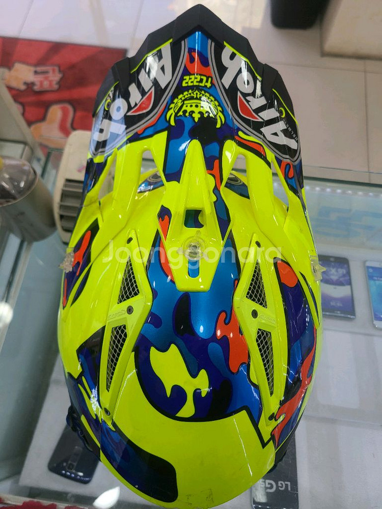 에어로 에비에이터 오프로드헬멧 L사이즈--4