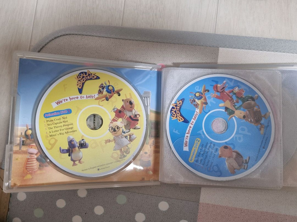 코알라브라더스 영어 유아책 30권, CD, DVD--1