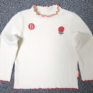 [무료배송][120]베베드피노 튤립 하프넥 긴팔티