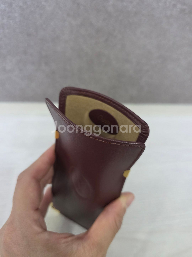 까르띠에 가죽 안경 선글라스 케이스--4